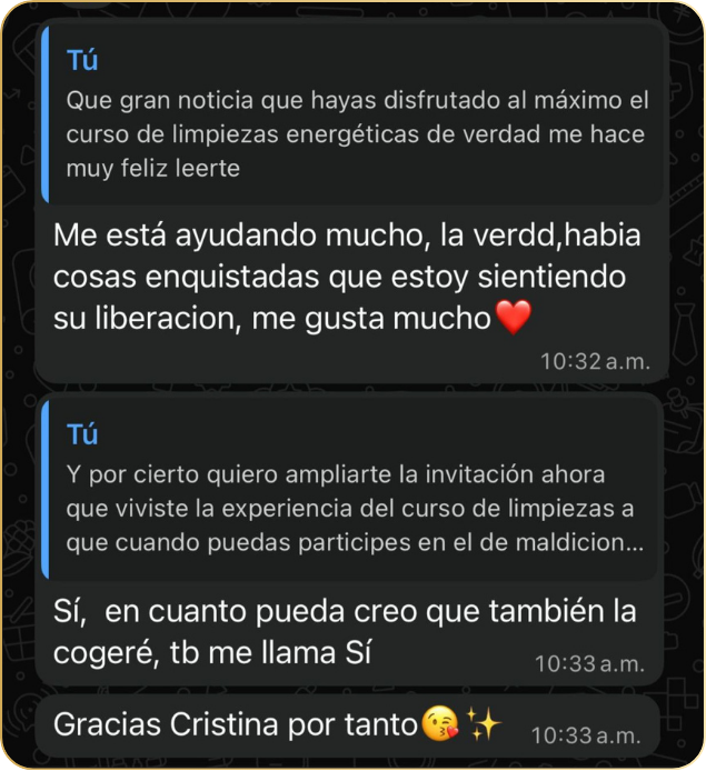 Testimonio de una alumna